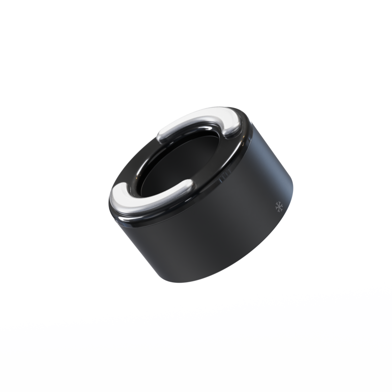 TheraFace Hot & Cold Rings, Black
